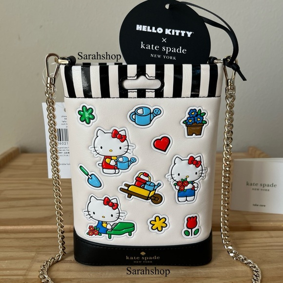 ♠️Kate Spade Hello Kitty X Kate Spade New York Phone Crossbody - Picture 1 of 12